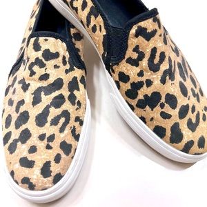 LEOPARD PRINT WOMEN’S DOUBLE DECKER KEDS